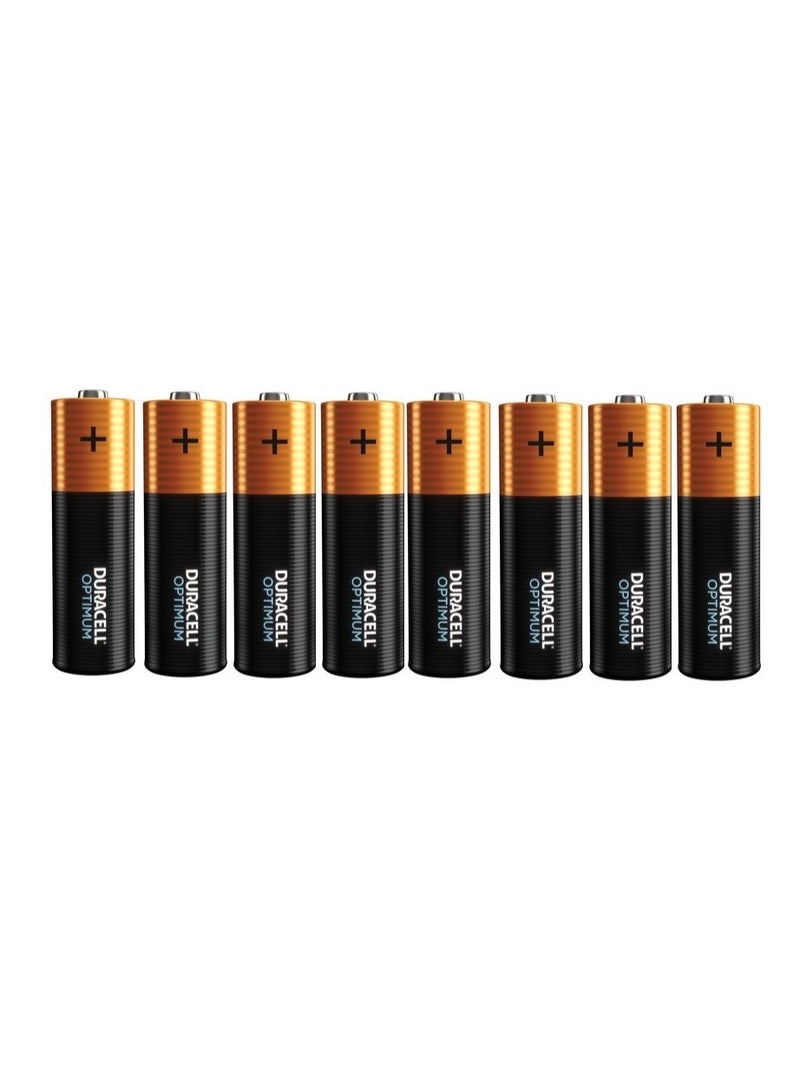 Duracell Optimum AA Batteries - Pack of 8