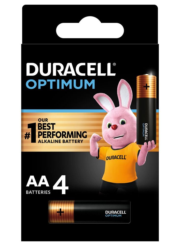 Duracell Optimum AA Batteries - Pack of 4