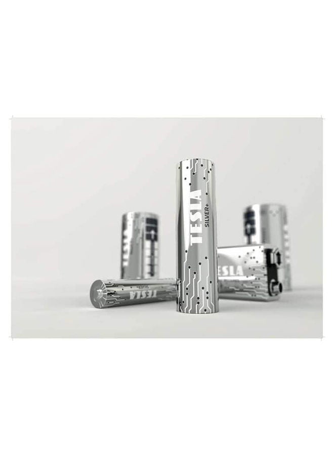 AAA Battery Silver+ Alkaline - Plus Extra Energy Batteries Shrink Foil LR03/1.5V Pack of 24