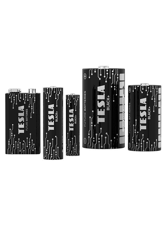 AAA Battery Black+ Alkaline - Plus Extra Energy Batteries Shrink Foil LR03/1.5V Pack of 24