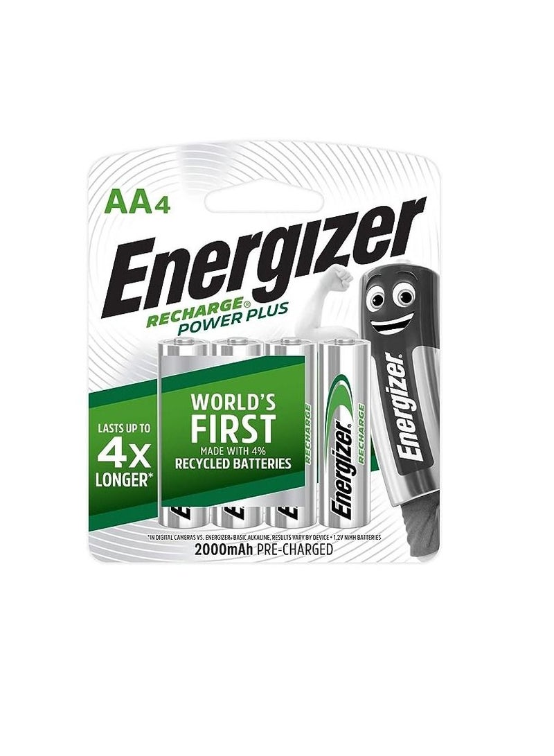 AA Rechargeable Energizer Battery Pack of 4