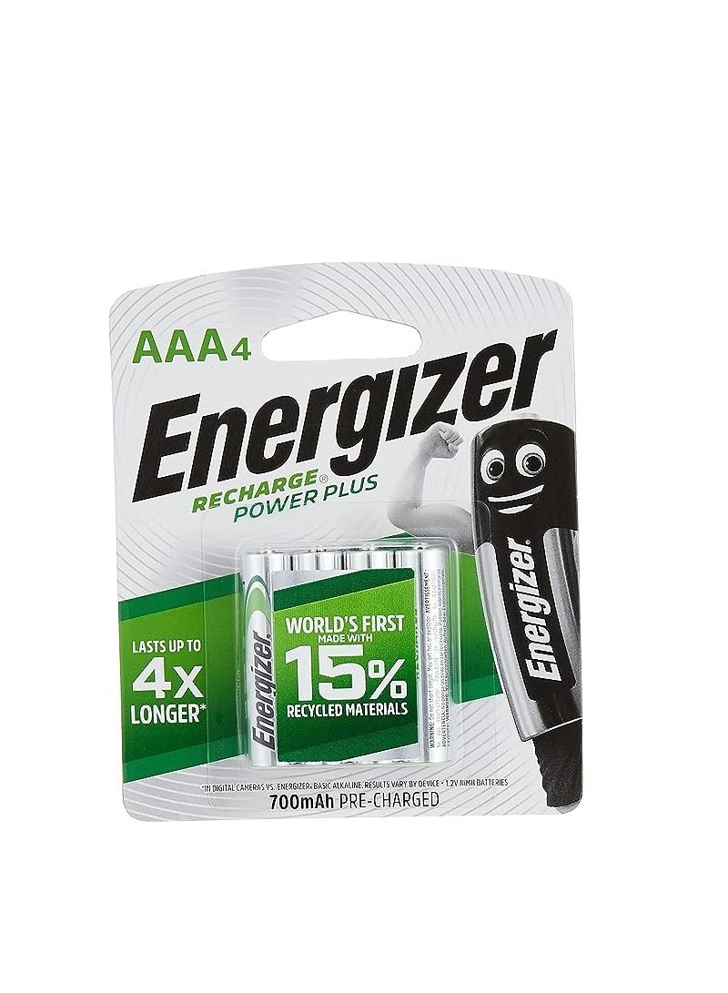 AAA Rechargeable Battery Pack of 4