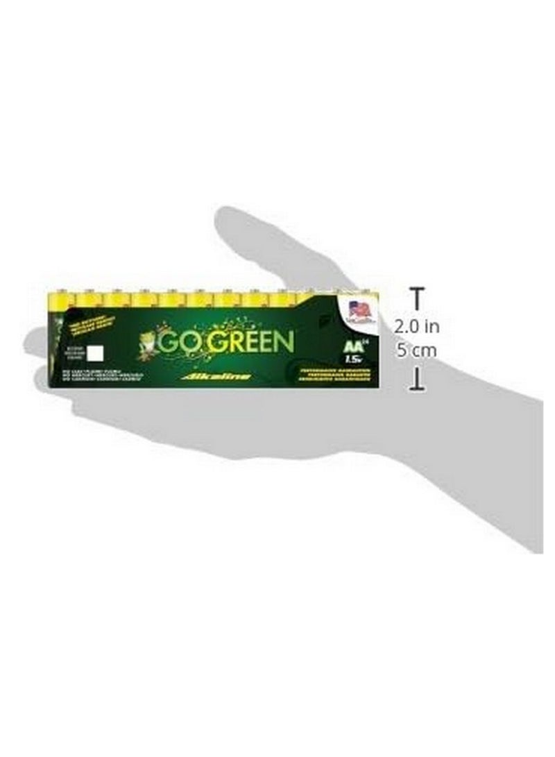 Eco Friendly Alkaline Aa Batteries 24 Pcs