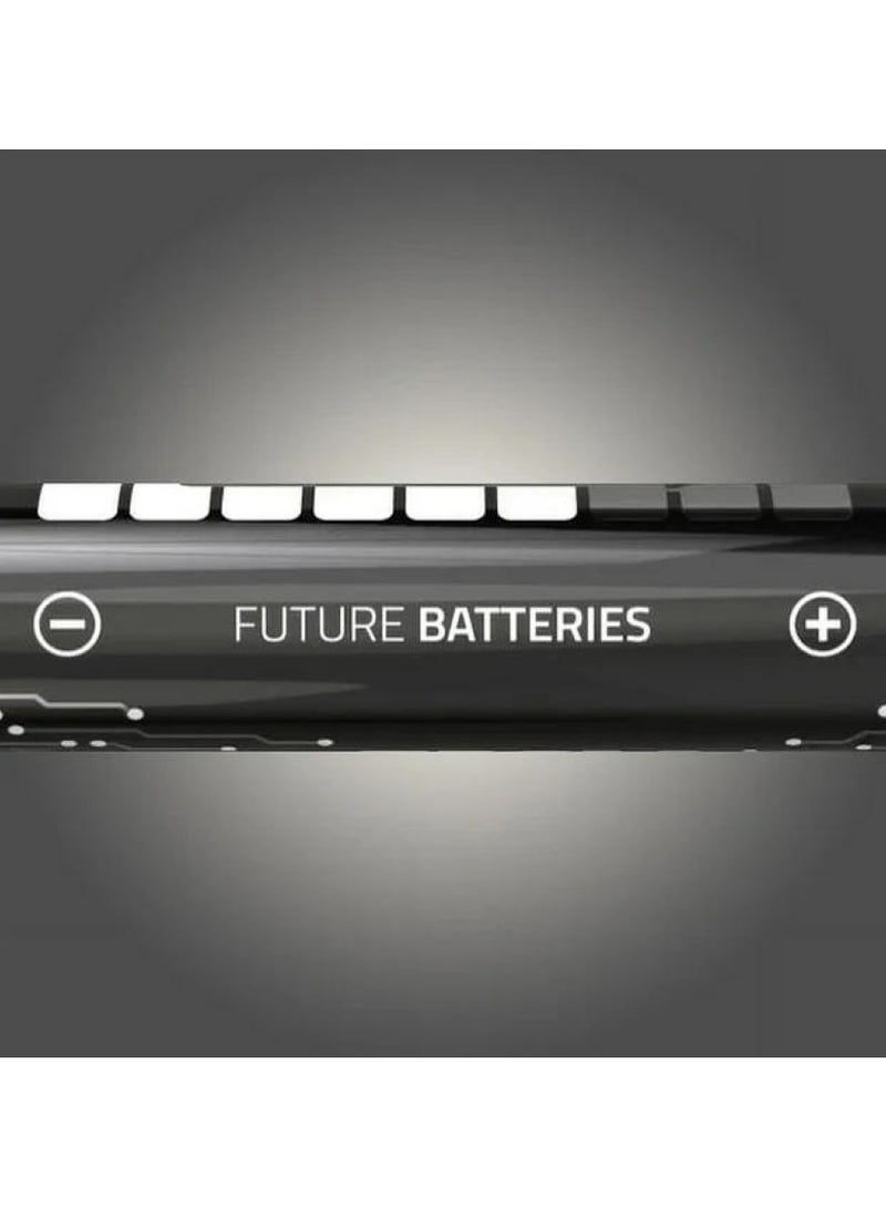 AAA Future Batteries Black Alkaline Constant Energy Power 4 Pcs Pack