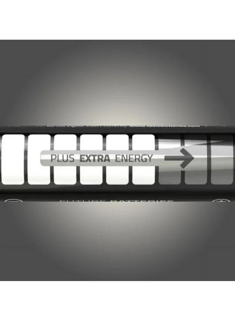 AAA Future Batteries Black Alkaline Constant Energy Power 4 Pcs Pack