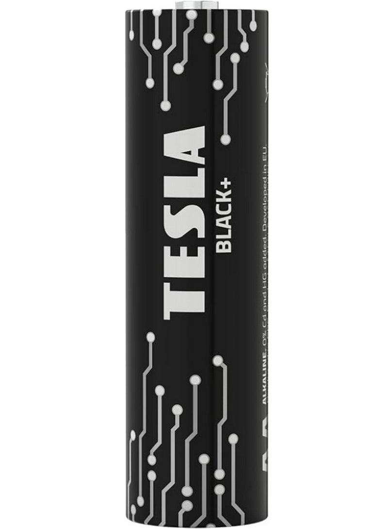 AA Battery Black+ Alkaline - Pack Of 4