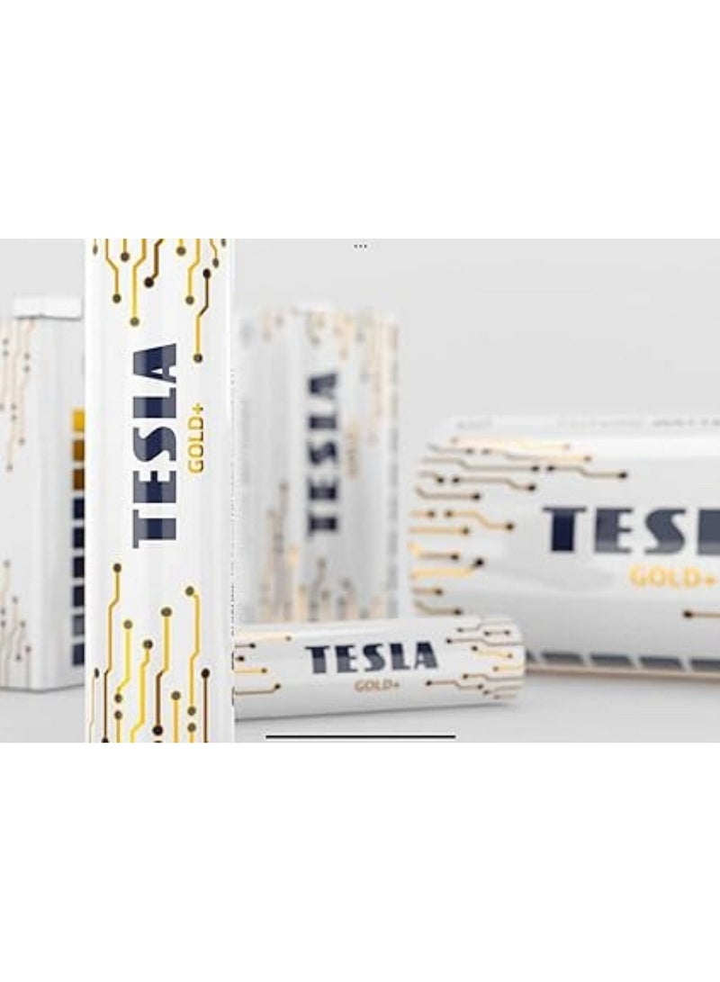 AA Alkaline Batteries Gold+ 4 Pcs Pack