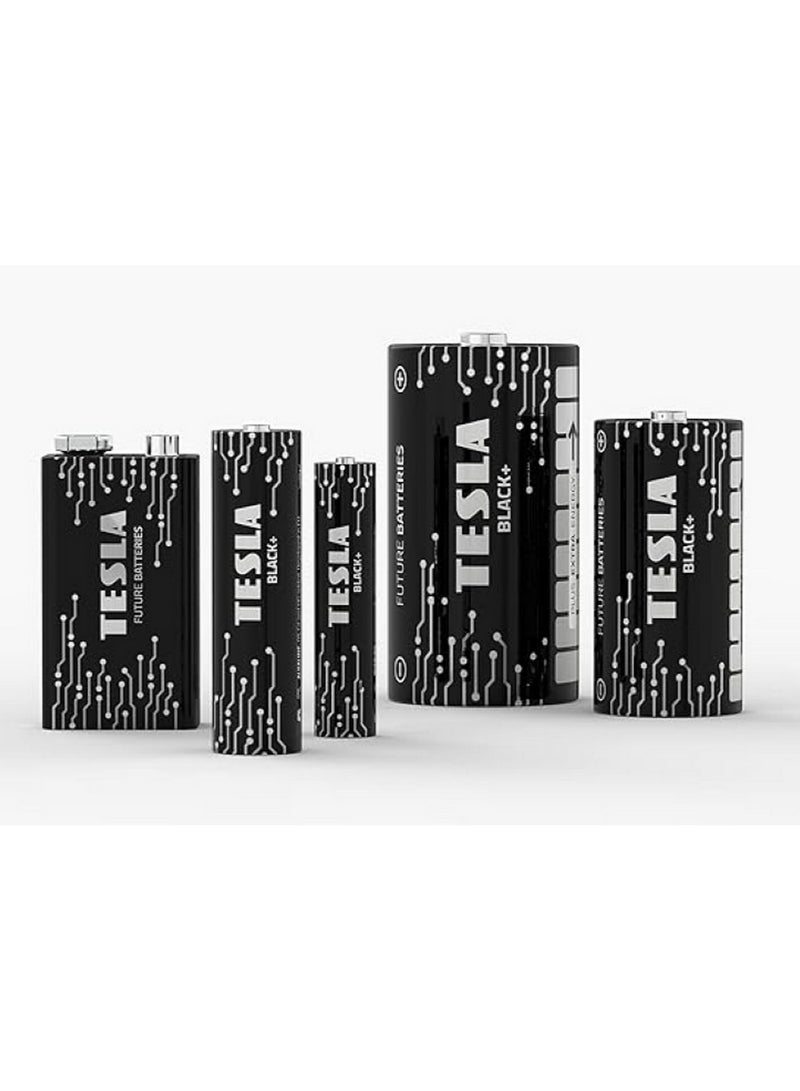 AAA Battery Black+ Alkaline Pack Of 4