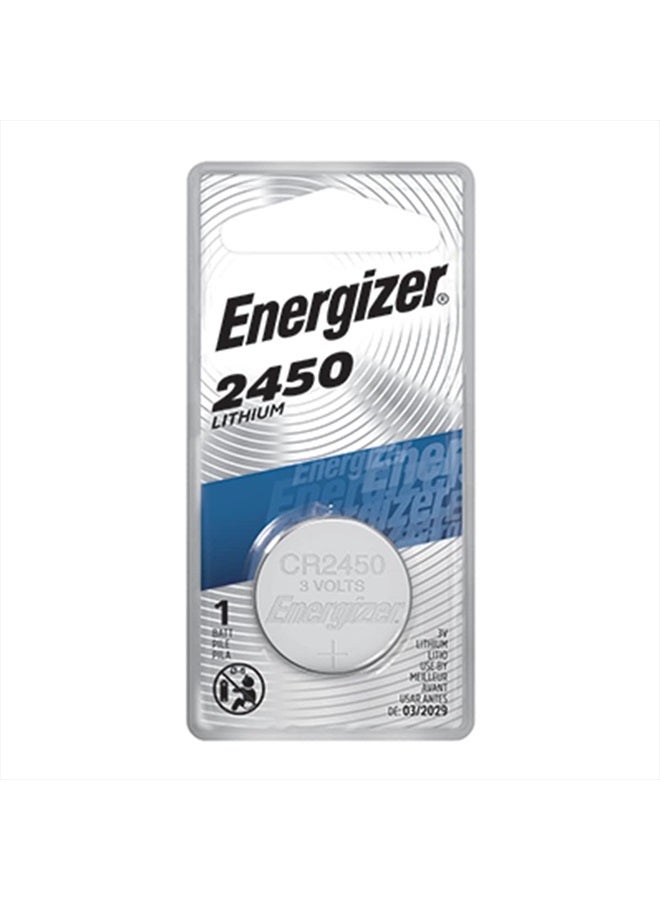 CR2450 Lithium Battery, 3v ECR2450, 12 PK