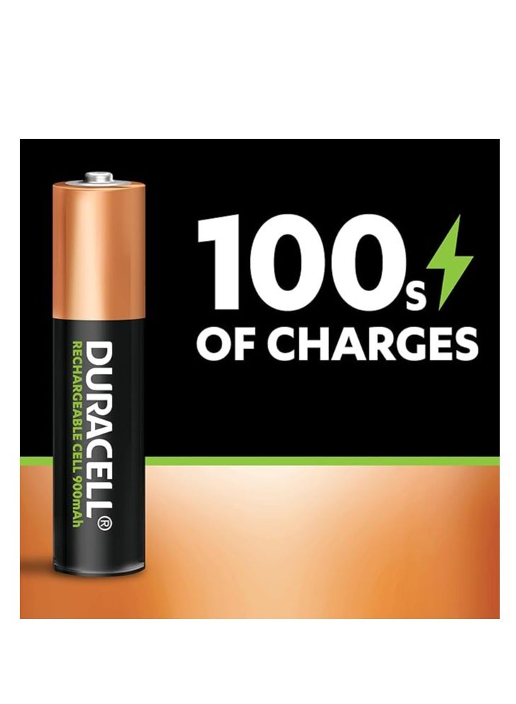 8 x Duracell 900mAh Rechargeable Battery AAA 8pcs