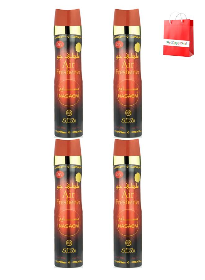 4 Pcs Nabeel Nasaem Air Freshener 300 ML
