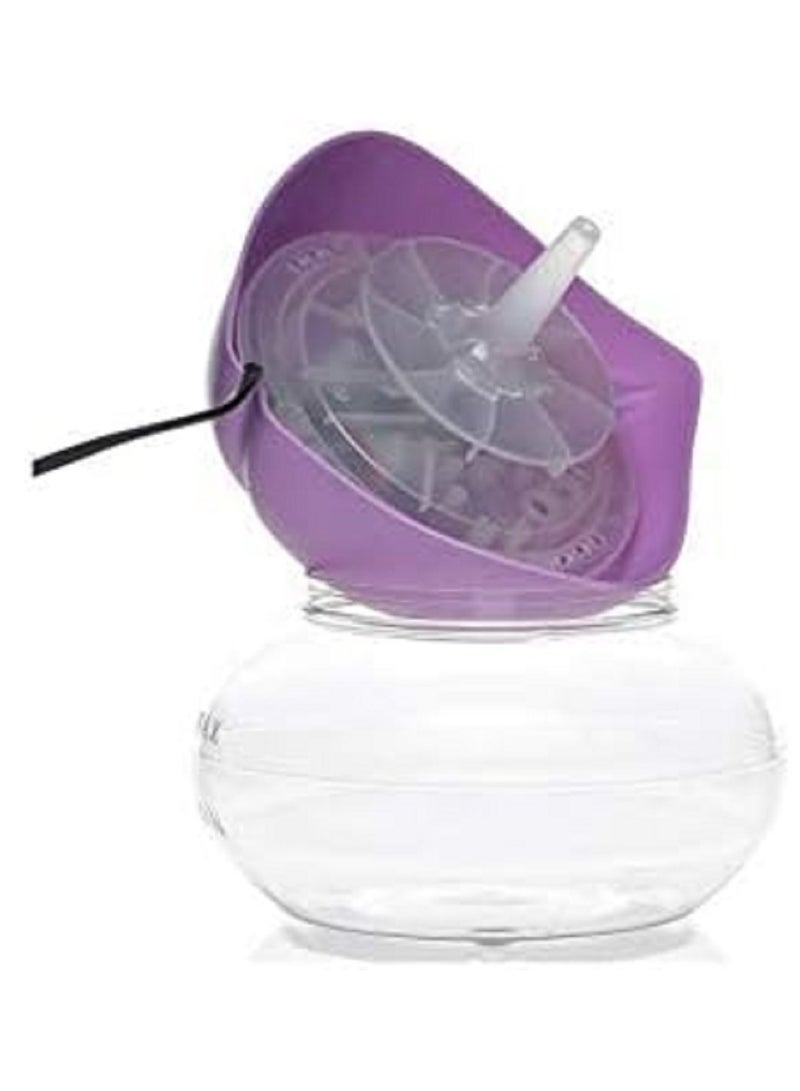 Leaf Shaped Electrical Water Air Refresher Air Revitalizer Air Purifier Air Humidifier-Purple