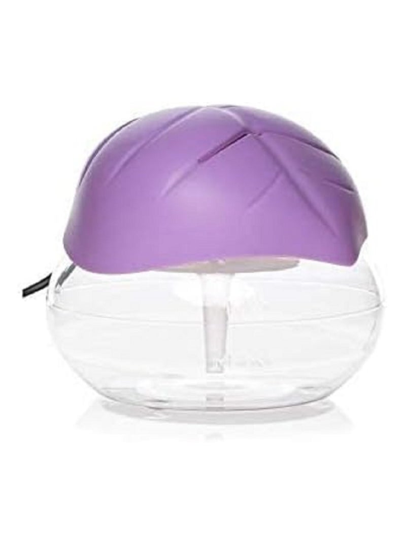 Leaf Shaped Electrical Water Air Refresher Air Revitalizer Air Purifier Air Humidifier-Purple