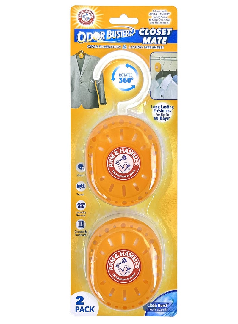 Odor Busterz Closet Mate 2 Pack