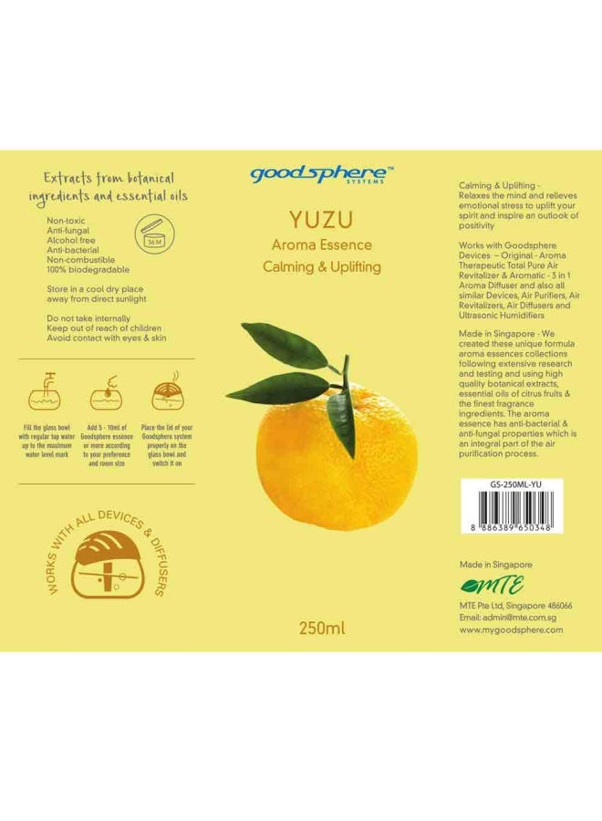 Goodsphere Aroma Essence The Citrus Collection 250Ml Yuzu