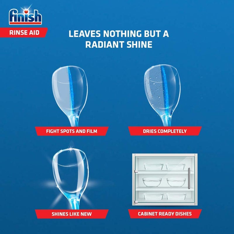 Dishwasher Rinse Aid Shinier And Drier Dishes 400ml