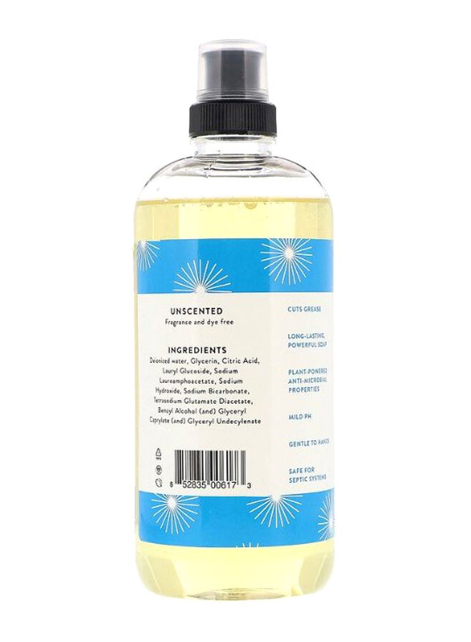 Unscented Dish Soap Yellow