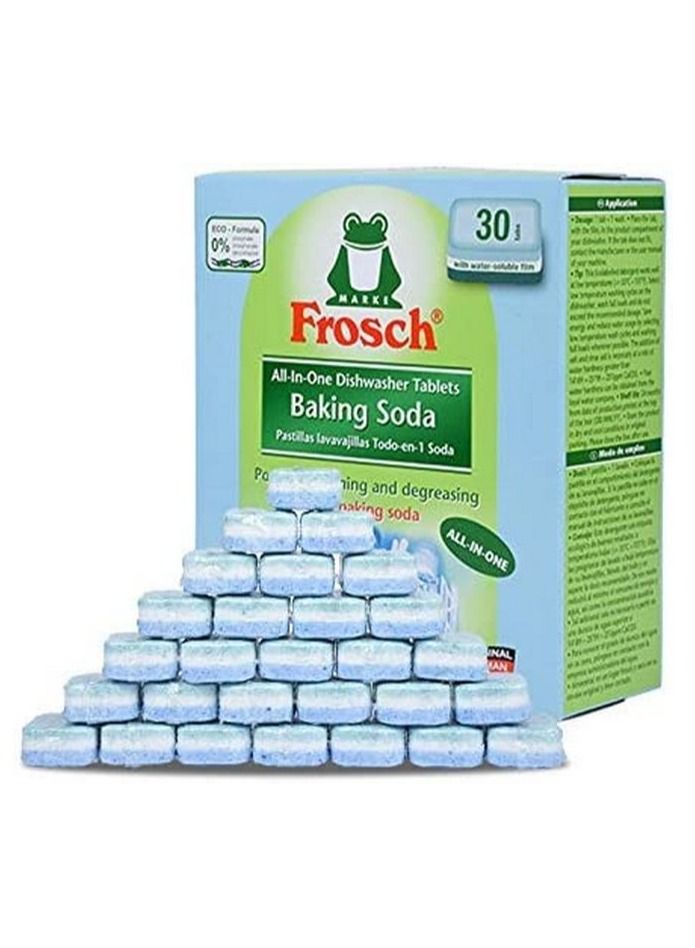 Frosch Baking Soda Automatic Dishwasher 30 Tablets