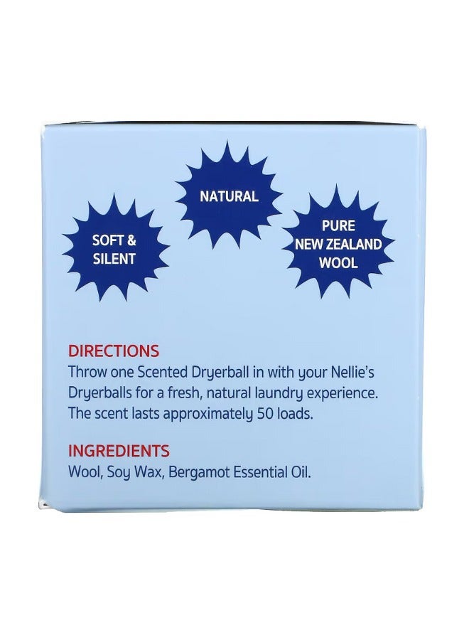 Scented Wool Dryerball Bergamot 1 Dryerball