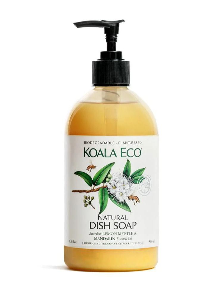 Lemon Myrtle & Mandarin Essential Oil DISH SOAP 500ML