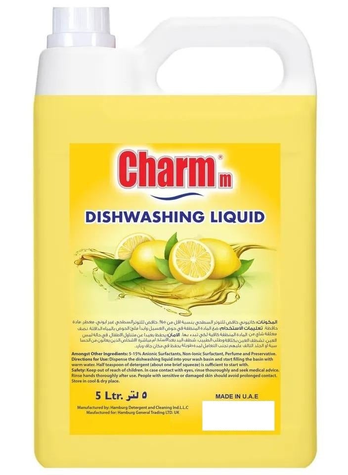 Dishwashing Liquid Power Of Lemons 5 L