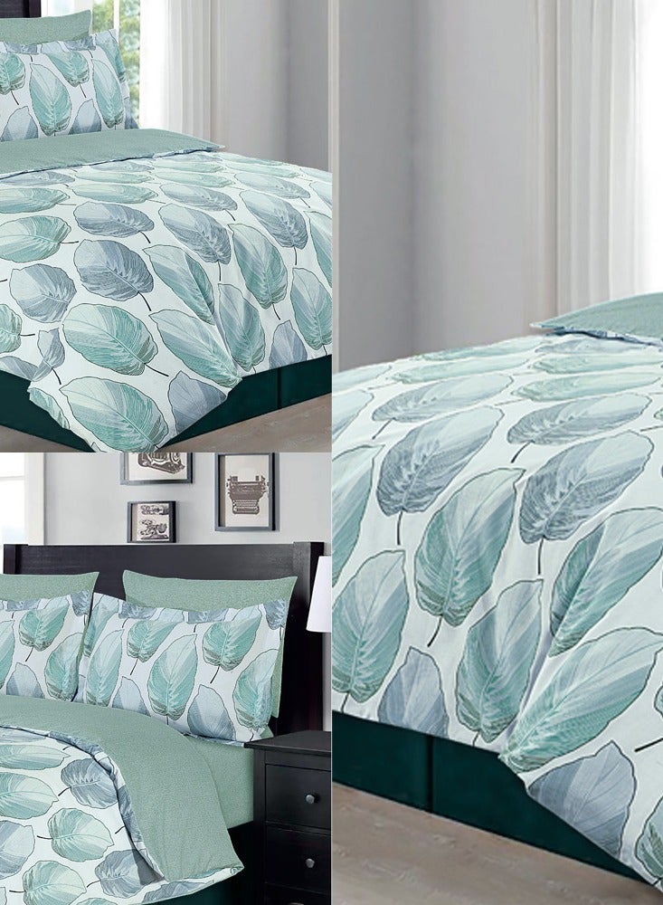 Amali Complete Single Bed Set including 1 x Duvet Cover 160cm x 220cm 1 x Fitted Sheet 120 x 200 + 35cm with 1 x Pillow Cases 50 x 75cm and 1 x Oxford Pillowcase