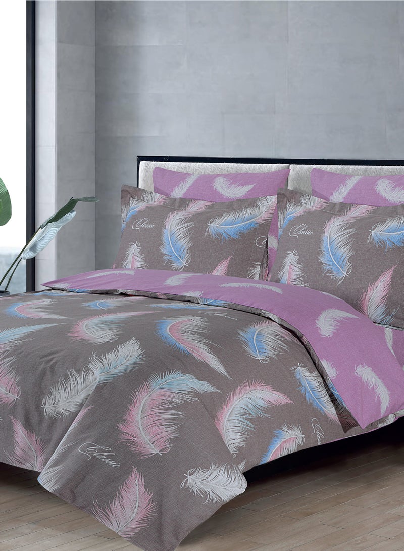 Amali Complete Single Bed Set including 1 x Duvet Cover 160cm x 220cm 1 x Fitted Sheet 120 x 200 + 35cm with 1 x Pillow Cases 50 x 75cm and 1 x Oxford Pillowcase