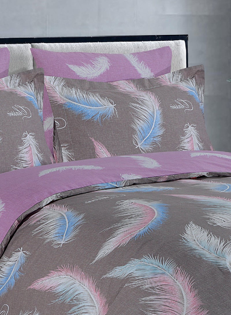 Amali Complete Single Bed Set including 1 x Duvet Cover 160cm x 220cm 1 x Fitted Sheet 120 x 200 + 35cm with 1 x Pillow Cases 50 x 75cm and 1 x Oxford Pillowcase