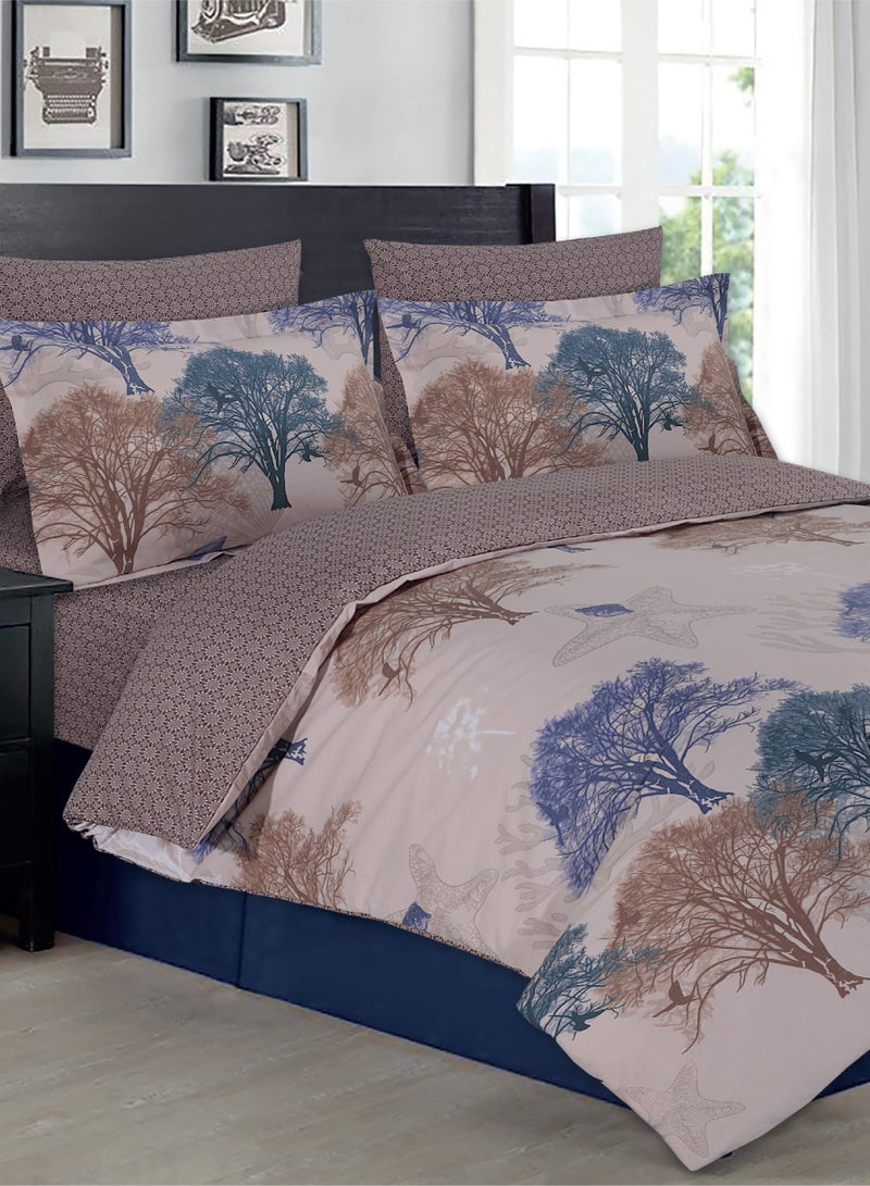 Amali Complete Single Bed Set including 1 x Duvet Cover 160cm x 220cm 1 x Fitted Sheet 120 x 200 + 35cm with 1 x Pillow Cases 50 x 75cm and 1 x Oxford Pillowcase