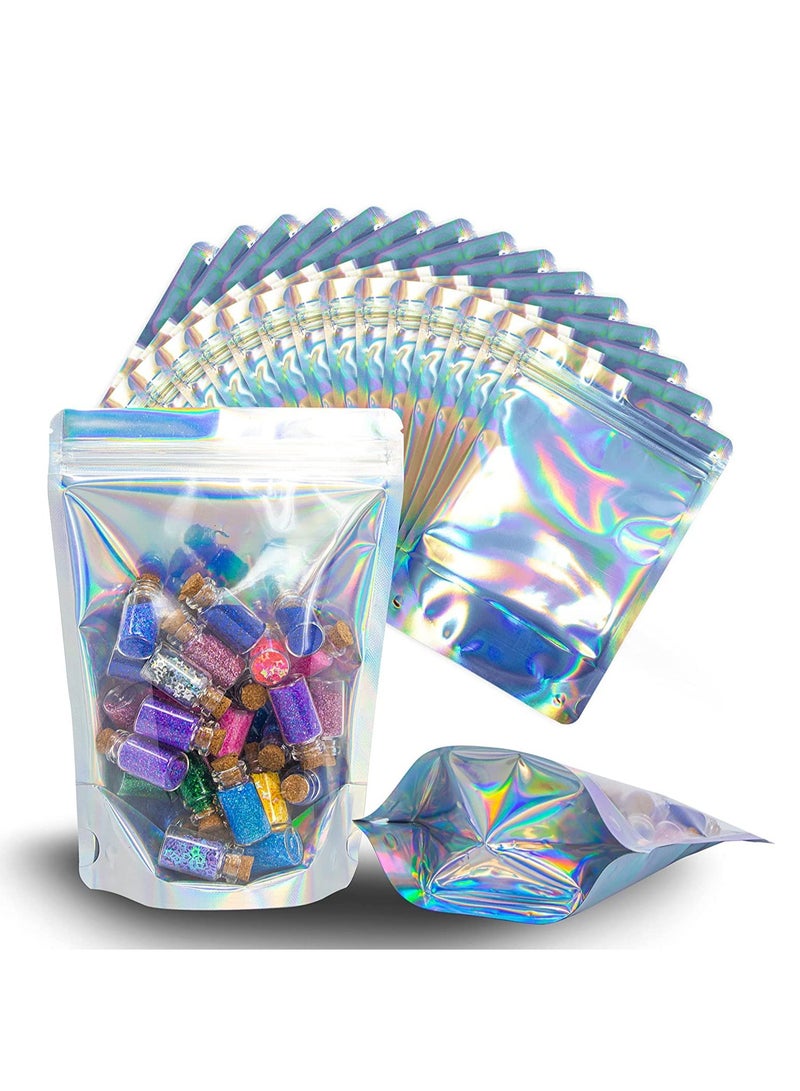 100 Pcs Holographic Bags, 4 x 6