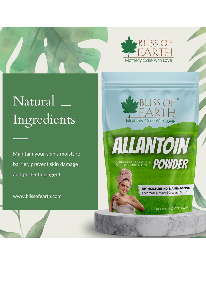 Allantoin Powder For Skin, 113gm, Soothing Skin Care Ingredient
