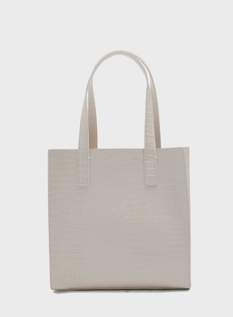 Reptcon Croc Detail Small Icon Bag