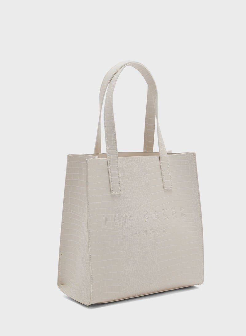 Reptcon Croc Detail Small Icon Bag
