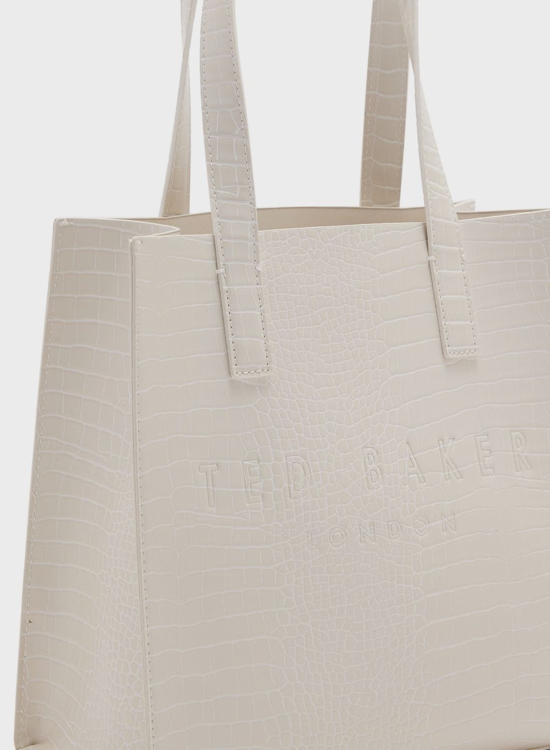 Reptcon Croc Detail Small Icon Bag