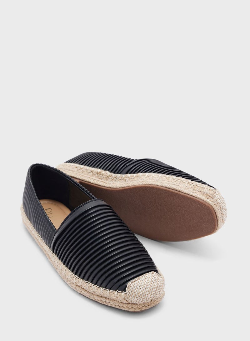 Diamond Quilted Espadrille