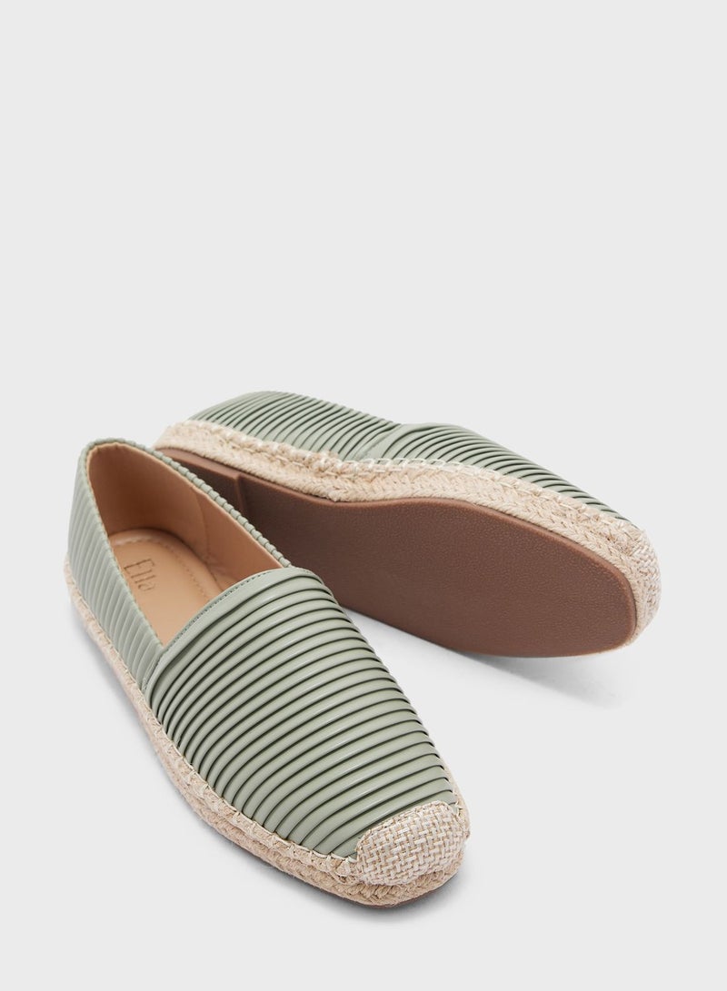 Diamond Quilted Espadrille