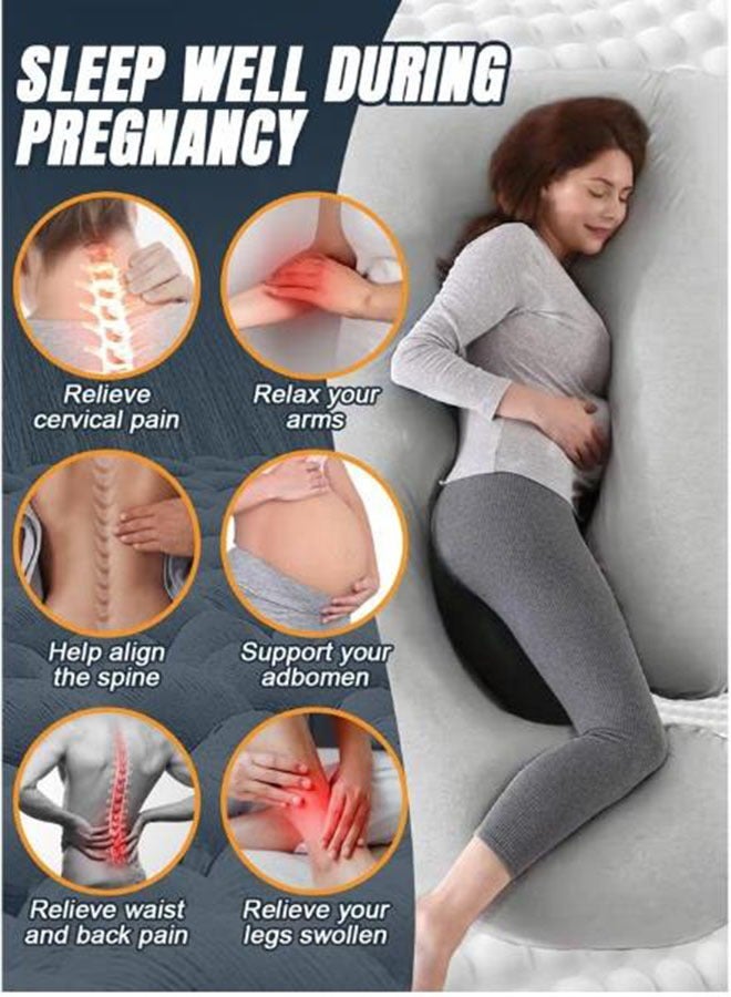 G+U-Shaped Pregnancy Pillow Full Body Maternity Support Pillow(62