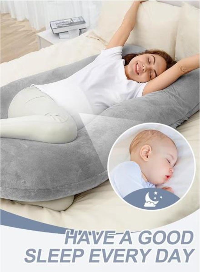 G+U-Shaped Pregnancy Pillow Full Body Maternity Support Pillow(62