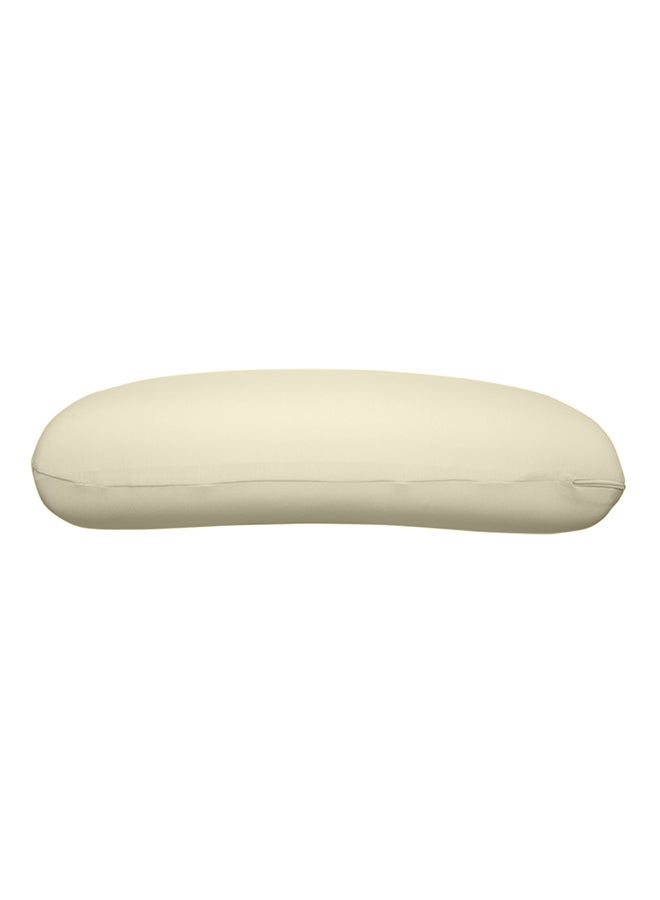 Memory Foam Pillow Fabric Beige 40x60centimeter