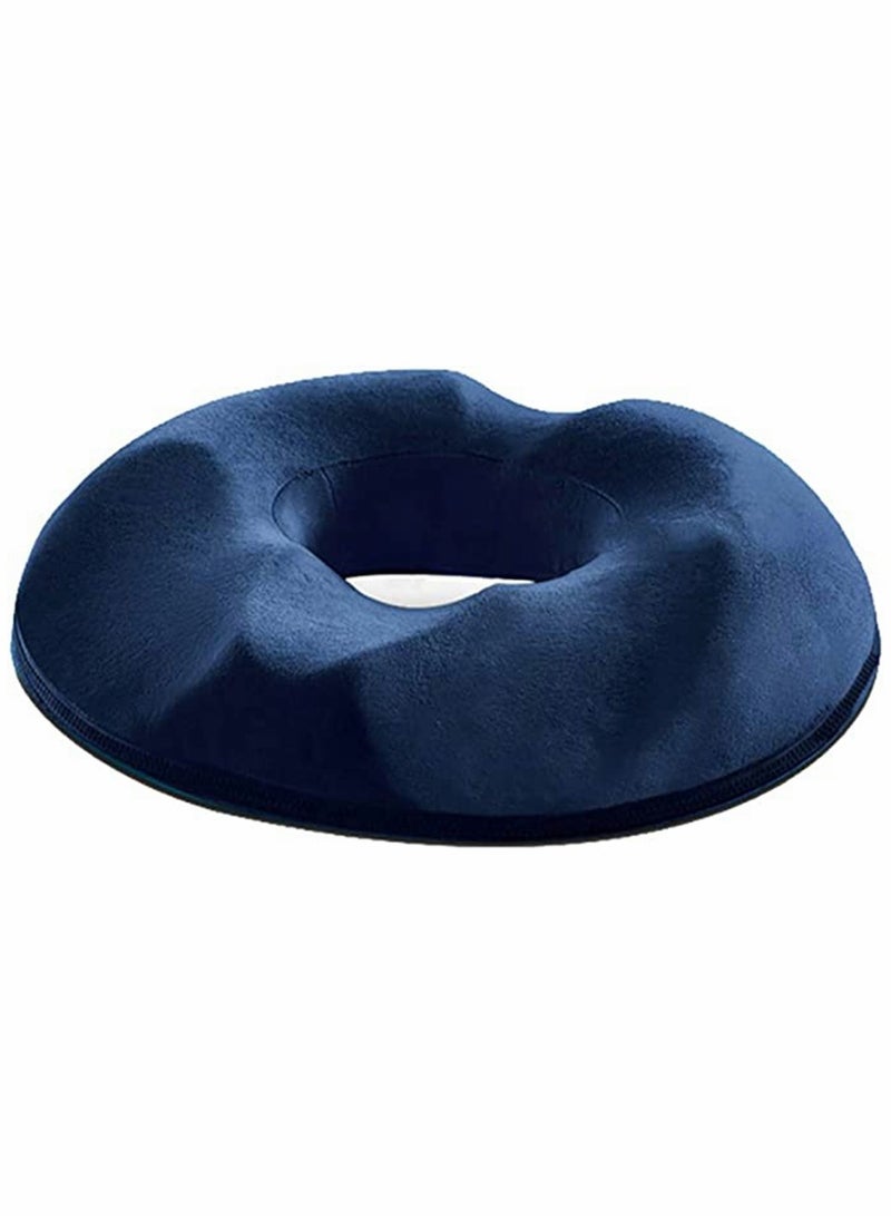 Donut Pillow, Large Donut Seat Cushion for Relief Tailbone Pain, Hemmoroid Treatment, Bed Sores, Prostate, Coccyx, Sciatica, Pregnancy, Postpartum, Ergonomic Design