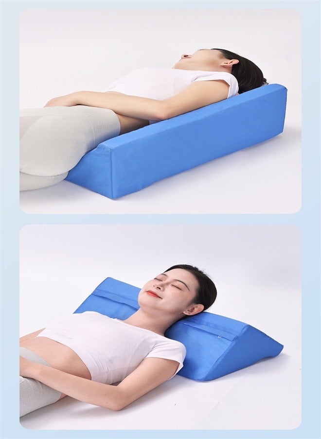 Wedge Pillow Body Position Wedges Back Positioning Elevation Pillow Case Pregnancy Bedroom Eevated Body Alignment Ankle Support Pillow Leg Bolster