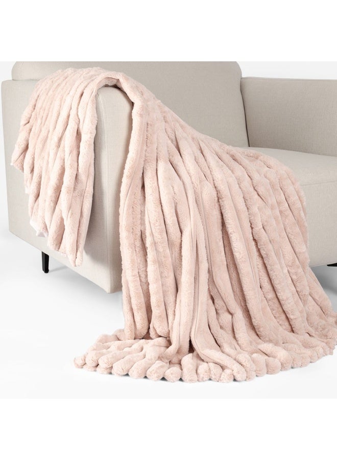 Afton Throw, Blush - 127X152 Cm