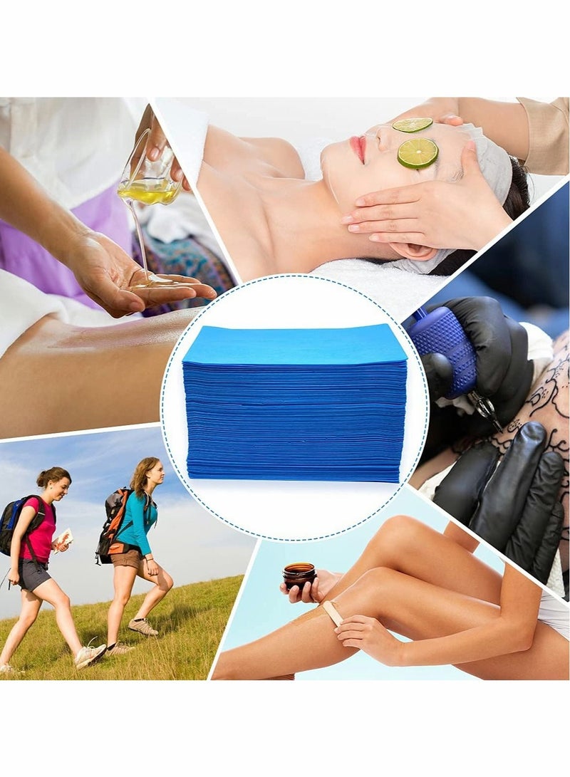 Disposable Massage Table Sheets, Spa Bed Sheets Bed Cover Non-woven Fabric 28x20 Cm