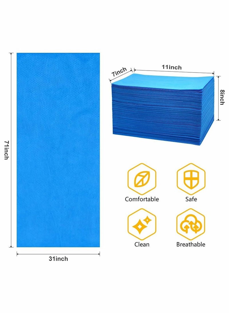 Disposable Massage Table Sheets, Spa Bed Sheets Bed Cover Non-woven Fabric 28x20 Cm