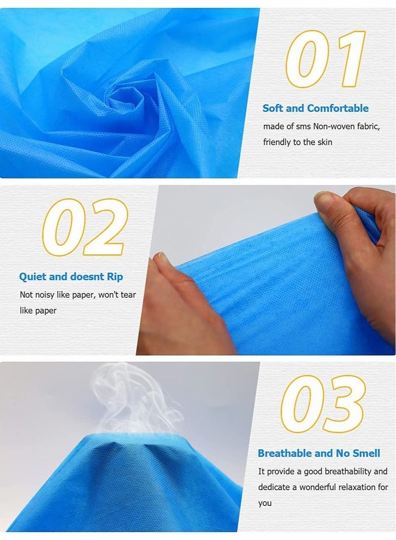 Disposable Massage Table Sheets, Spa Bed Sheets Bed Cover Non-woven Fabric 28x20 Cm