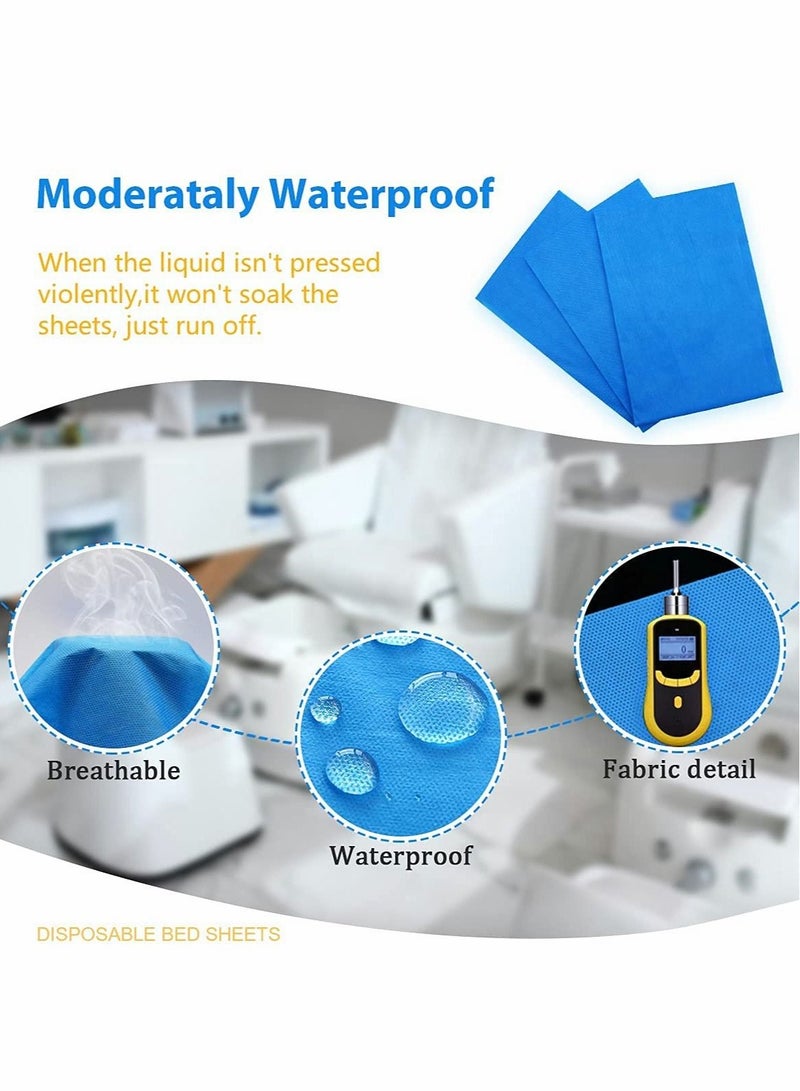 Disposable Massage Table Sheets, Spa Bed Sheets Bed Cover Non-woven Fabric 28x20 Cm