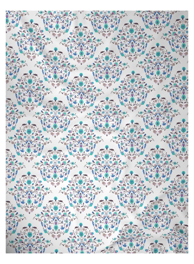 Raymond Home King Flat Sheet Super Soft 120 TC Pure Cotton (274x274 cm, 46x69 cm) Flat sheet & 2 PillowCases