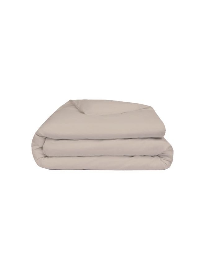 Orchard Exclusive (Beige) Queen Size Flat Sheet and Pillow covers (Set of 3 Pcs) Cotton percale Weave, Soft and Luxurious, High Quality Bed linen -180 TC