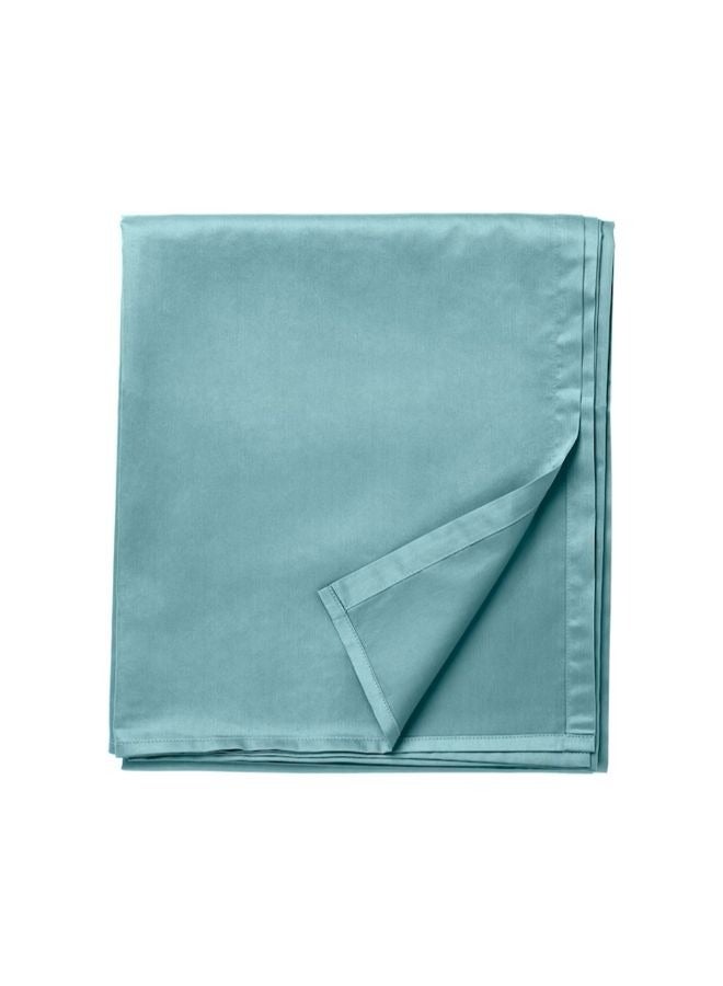 Orchard Exclusive (Sea Green) Queen Size Flat Sheet and Pillow covers (Set of 3 Pcs) Cotton percale Weave, Soft and Luxurious, High Quality Bed linen -180 TC