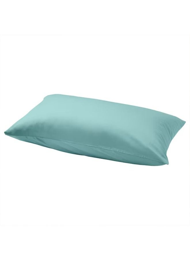 Orchard Exclusive (Sea Green) Queen Size Flat Sheet and Pillow covers (Set of 3 Pcs) Cotton percale Weave, Soft and Luxurious, High Quality Bed linen -180 TC